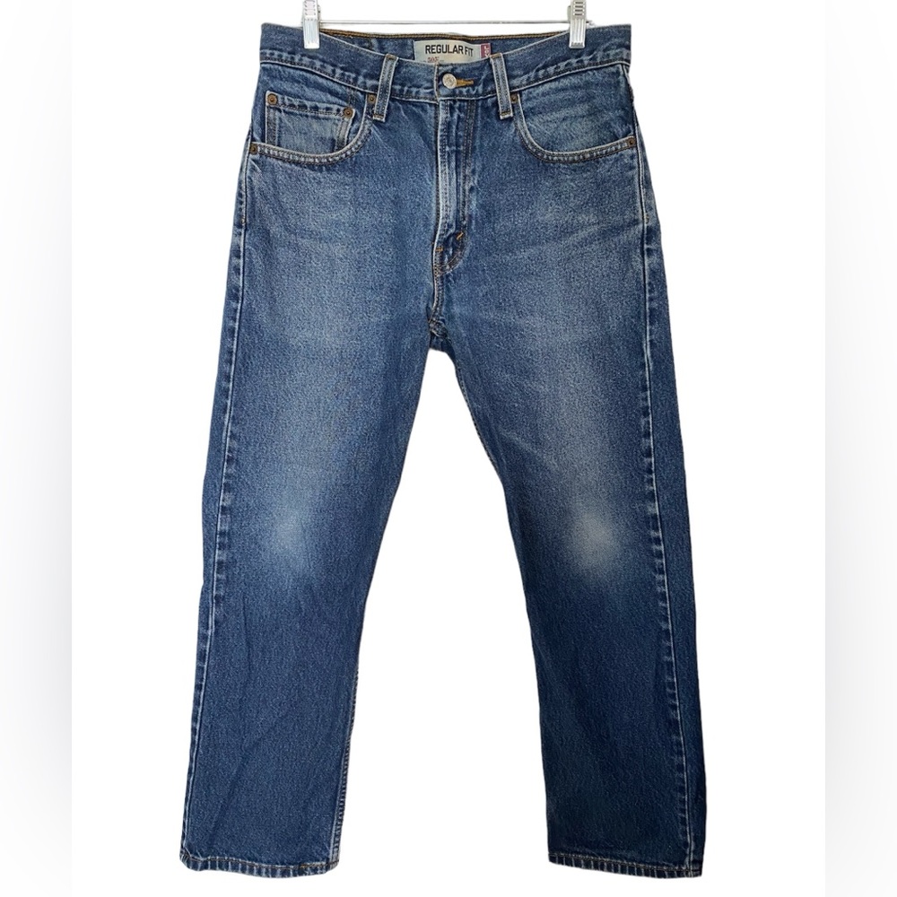 32x30 Levi’s 505 100% Cotton Denim Straight Leg Regular Fit Jeans